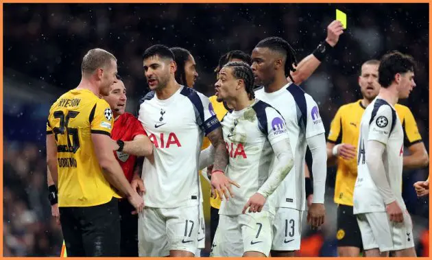 Tottenham players