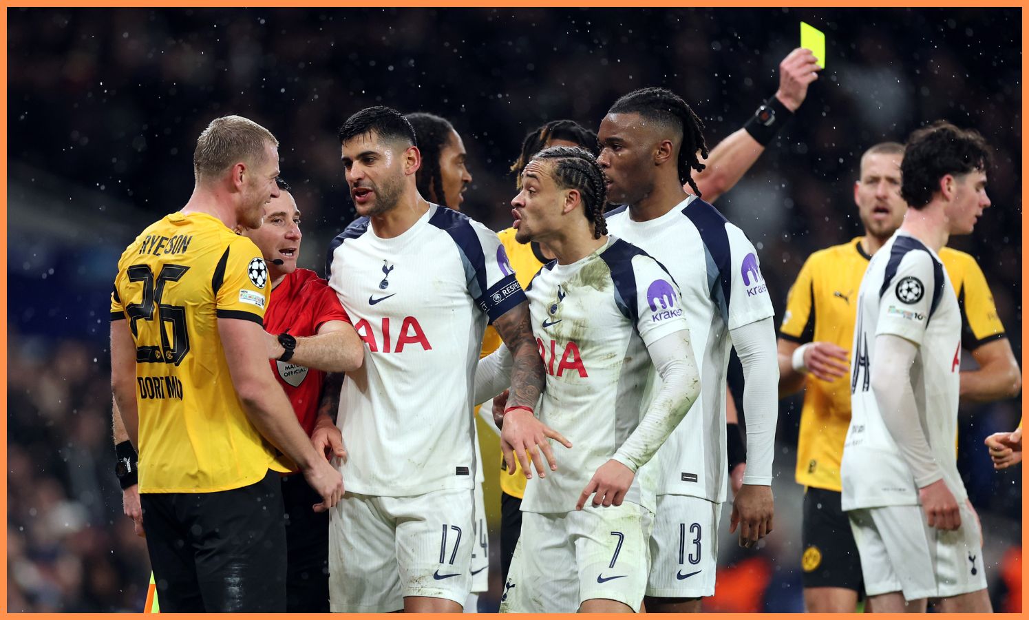 Tottenham players