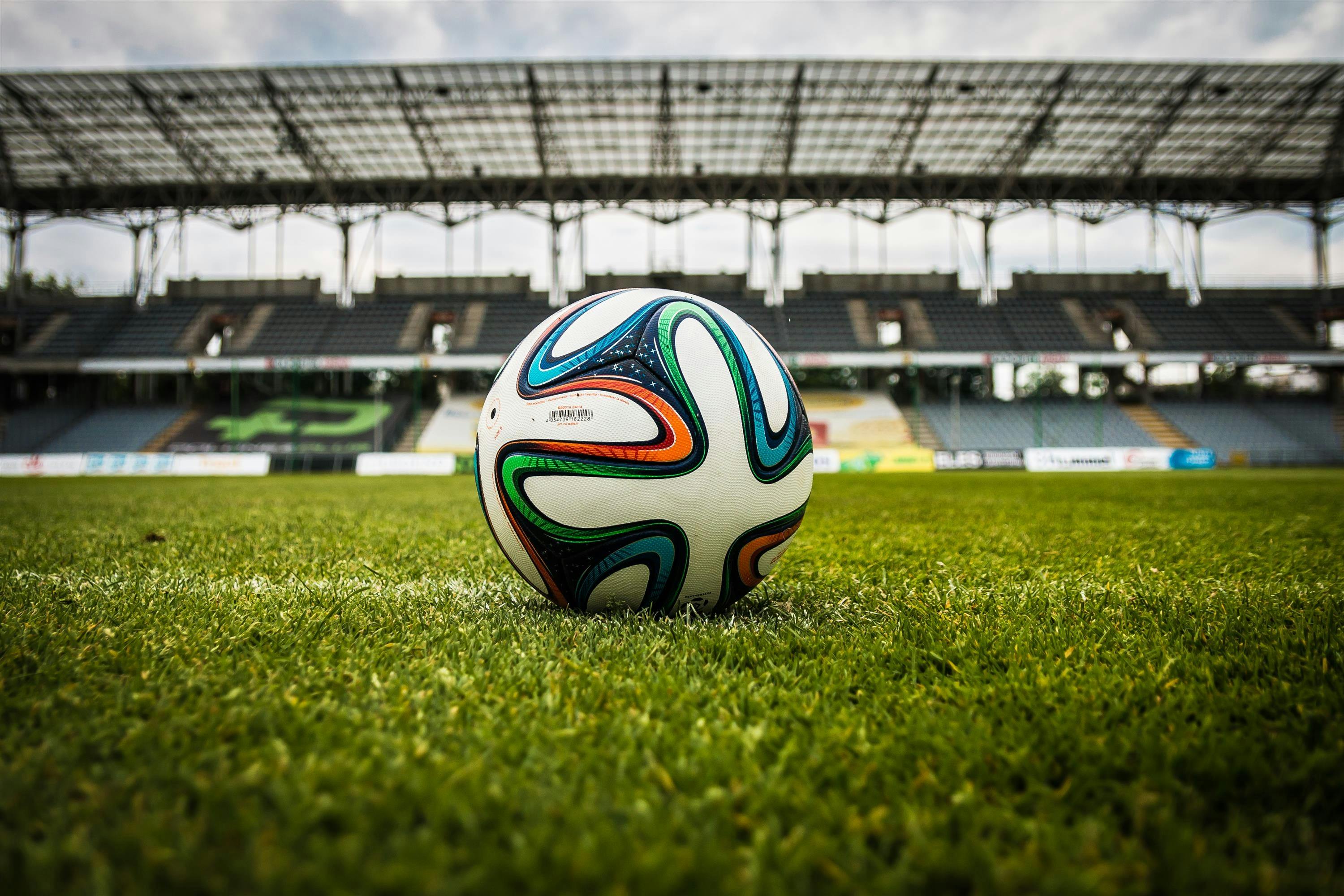Premier League ball close-up