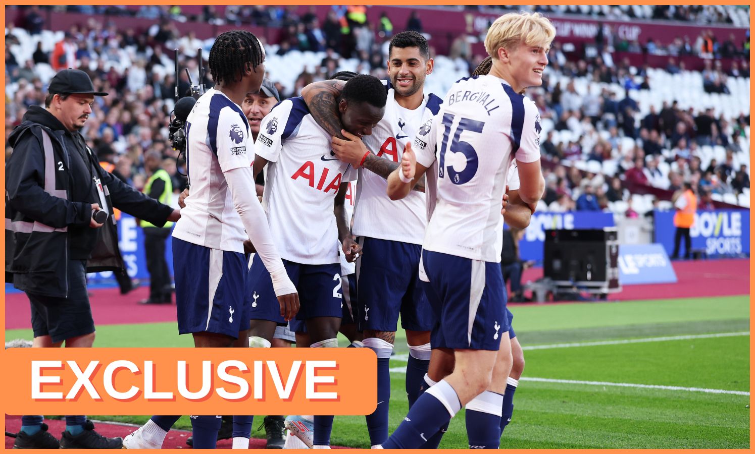 Tottenham exclusive