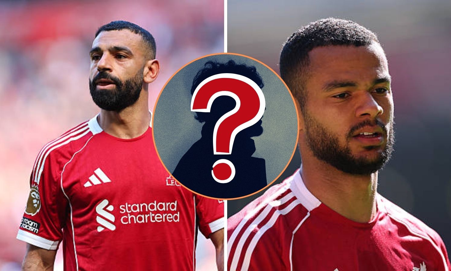 Split image of Mo Salah and Cody Gakpo