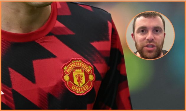 Manchester United player and Fabrizio Romano