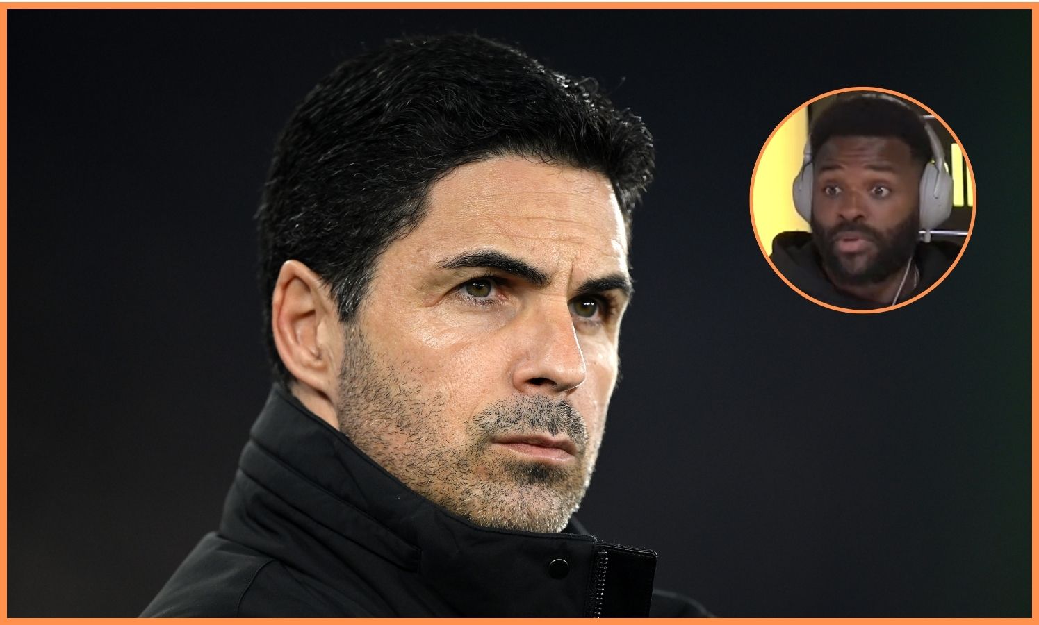 Mikel Arteta and Darren Bent