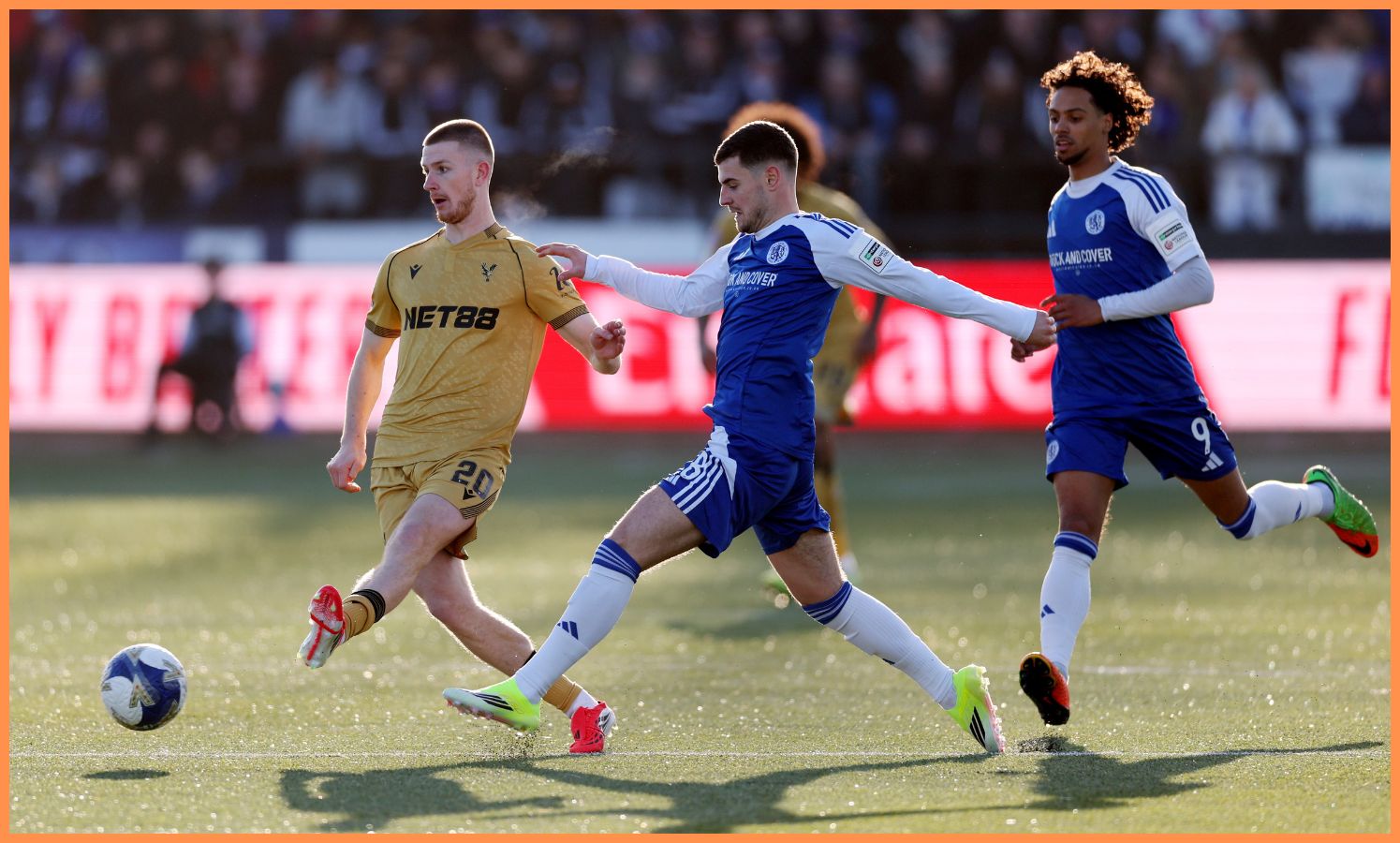 Adam Wharton in action for Crystal Palace