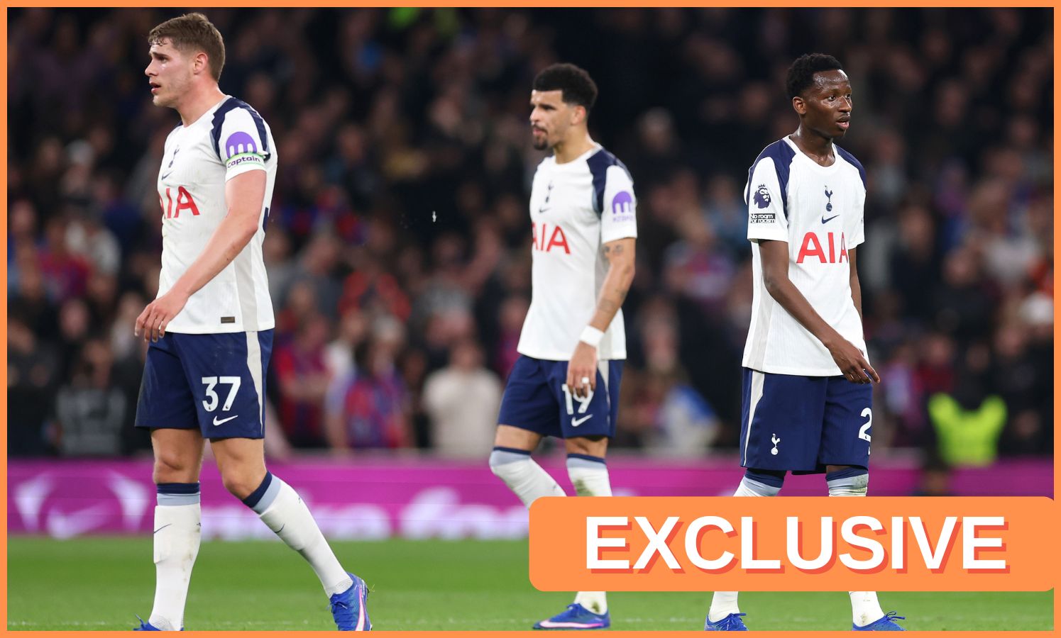 Pape Matar Sarr and his Tottenham teammates