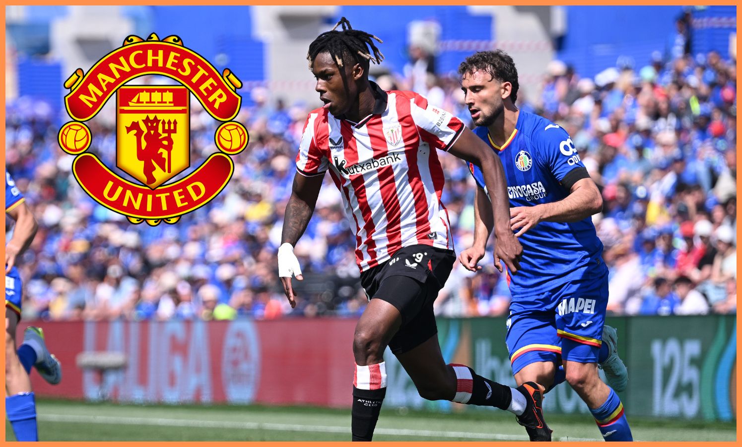 Nico Williams in action for Athletic Bilbao