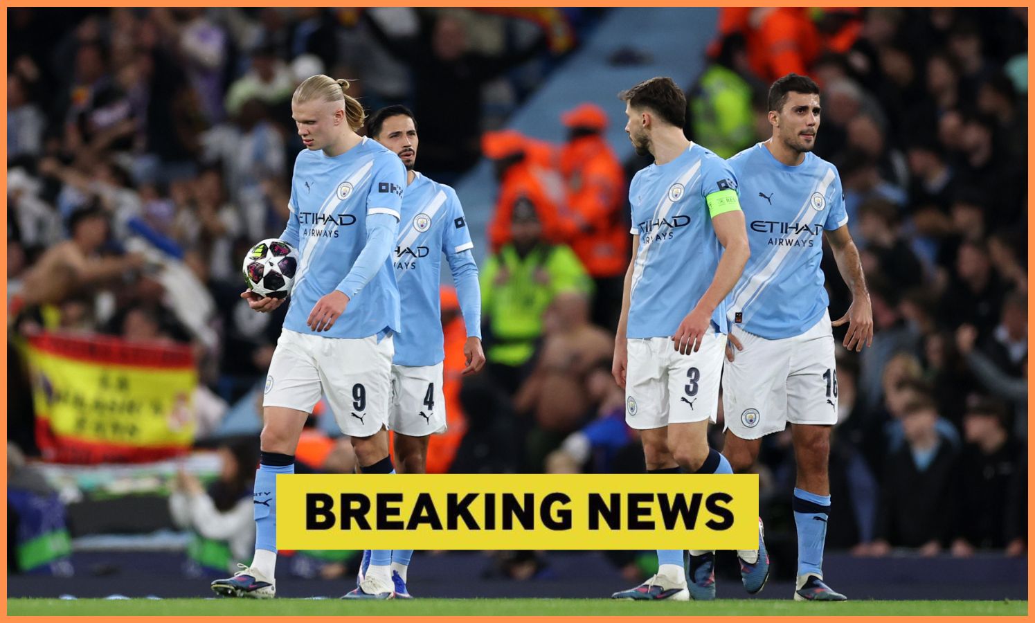 Ruben Dias with his Manchester City teammates