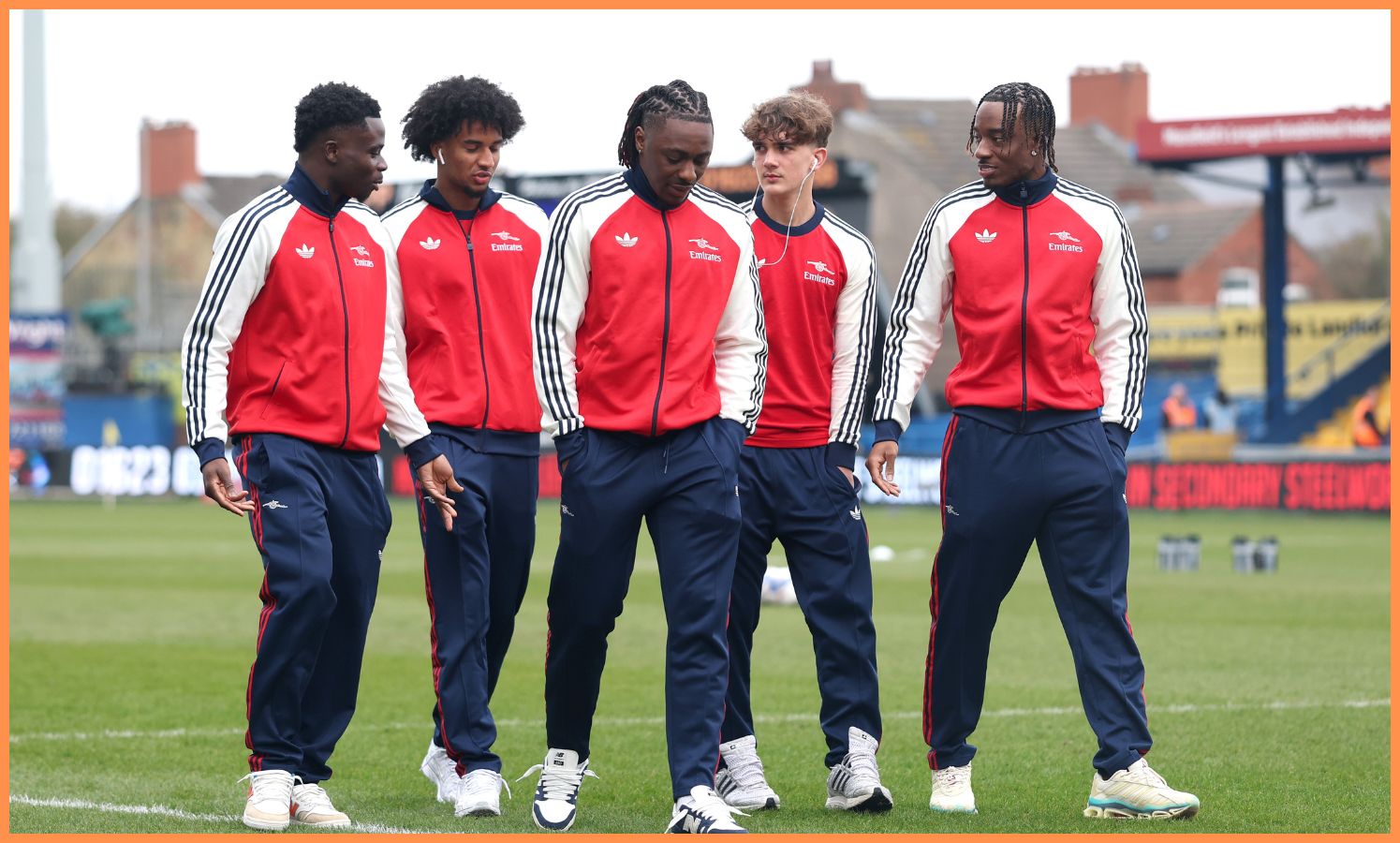 Arsenal players