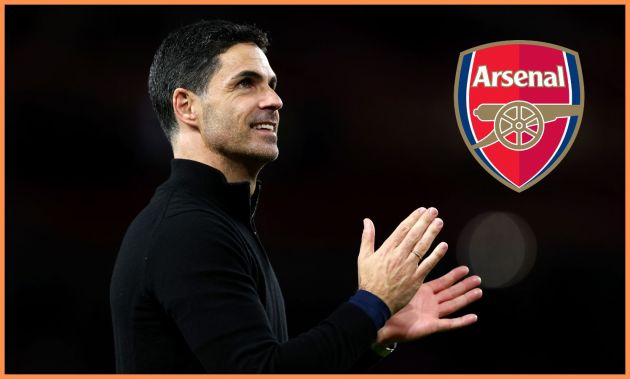 Arsenal manager Mikel Arteta applauds the fans at the Emirates Stadium