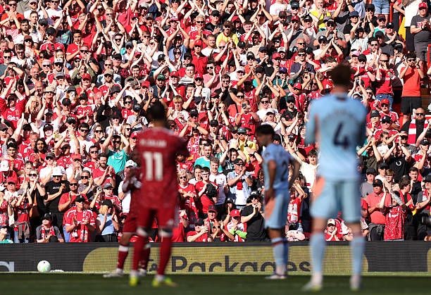 Salah leaves Anfield for final time
