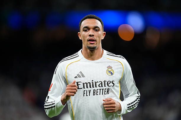 Trent Alexander-Arnold in action for Real Madrid
