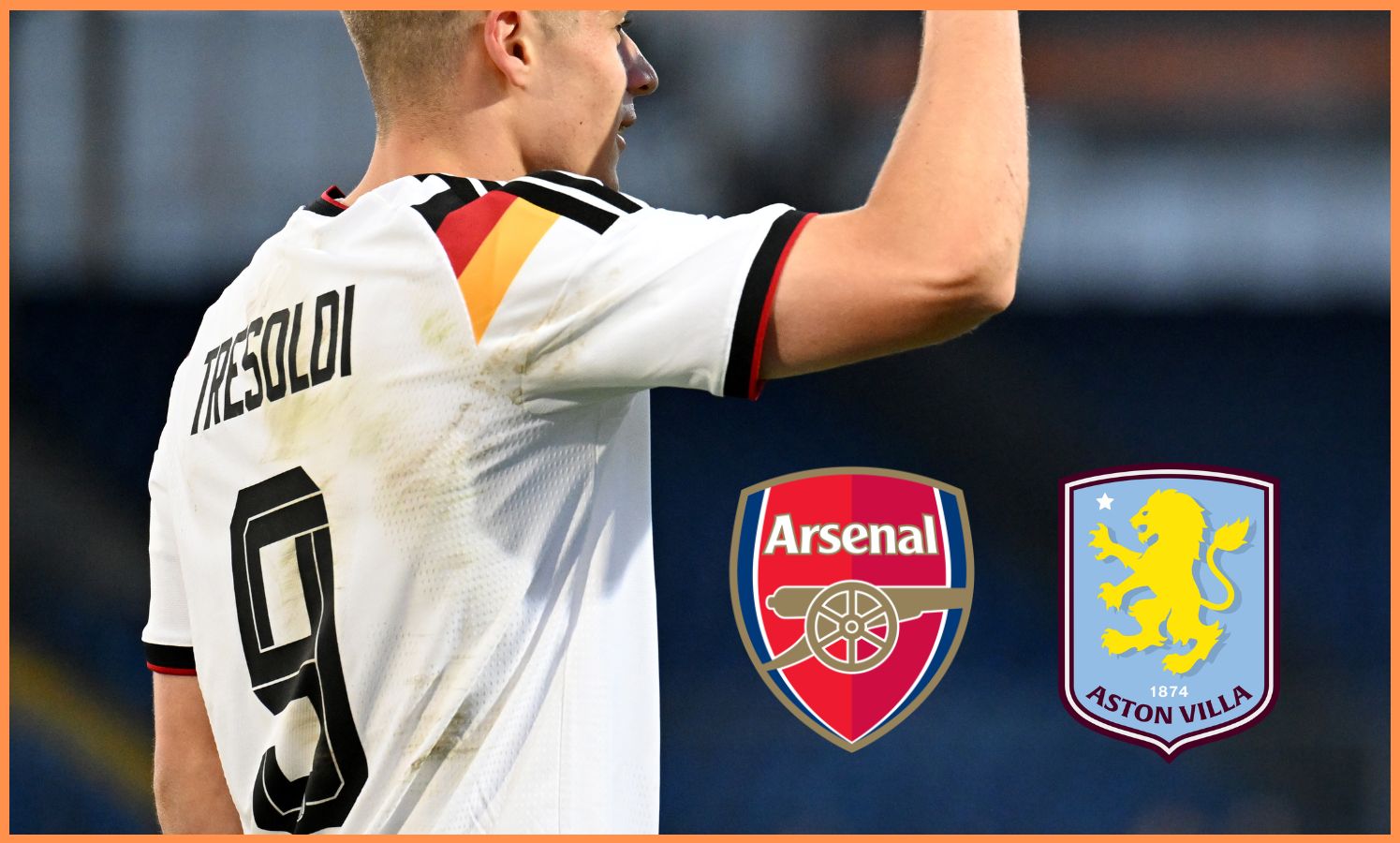 Nicolo Tresoldi has been linked with Arsenal and Aston Villa