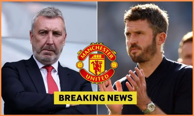 Jason Wilcox and Michael Carrick