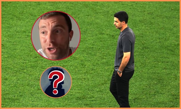 Mikel Arteta and Fabrizio Romano