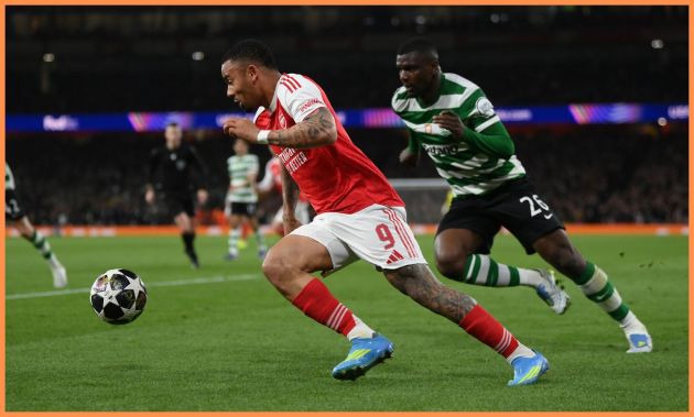Gabriel Jesus and Ousmane Diomande