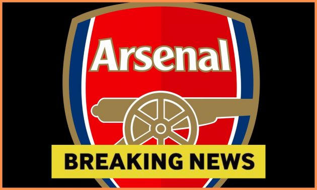 Arsenal and breaking news banner