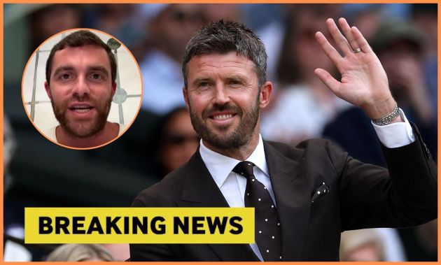 Michael Carrick and Fabrizio Romano