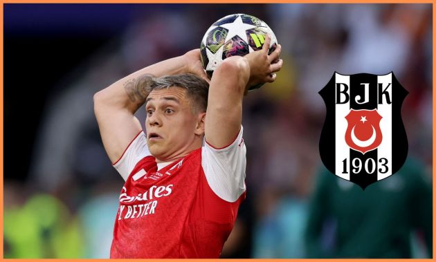 Leandro Trossard taking a throw-in for Arsenal