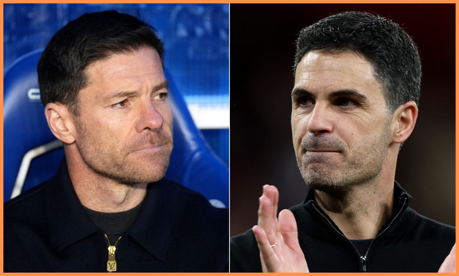 Xabi Alonso and Mikel Arteta