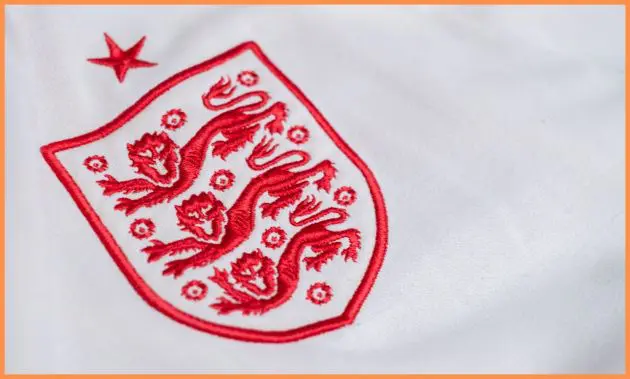 England logo on kit