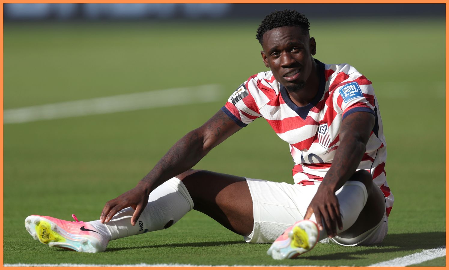 Folarin Balogun of the US Men's National Team
