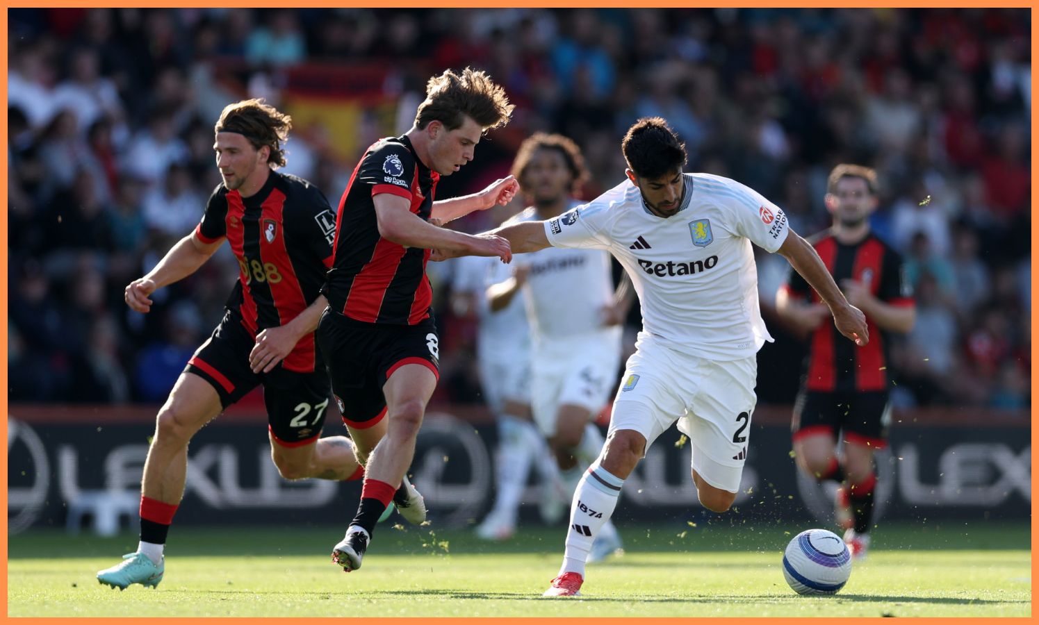 Alex Scott in action for Bournemouth