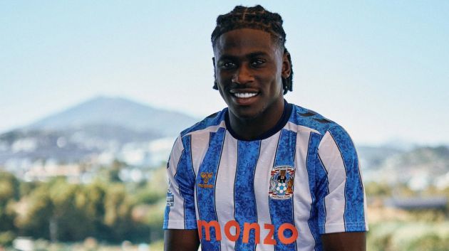 Loum Tchaouna signs for Coventry.