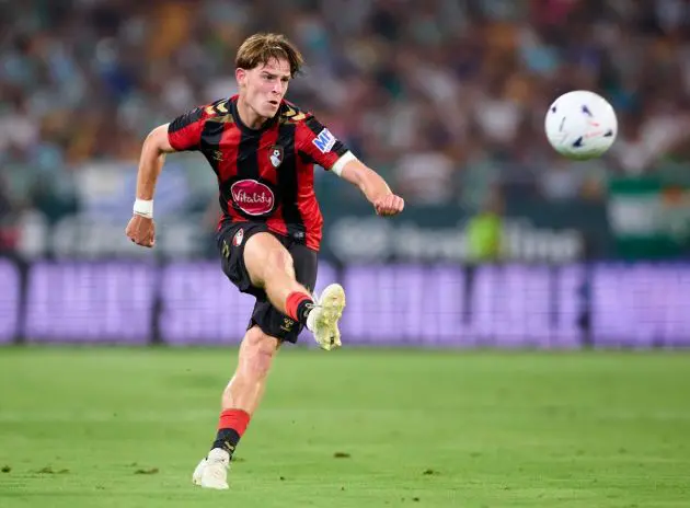 Alex Scott in action for Bournemouth in pre-season