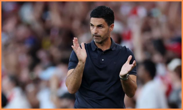 Arsenal manager Mikel Arteta during the friendly vs Como