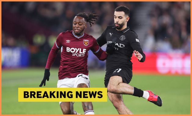 Aaron Wan-Bissaka in action for West Ham