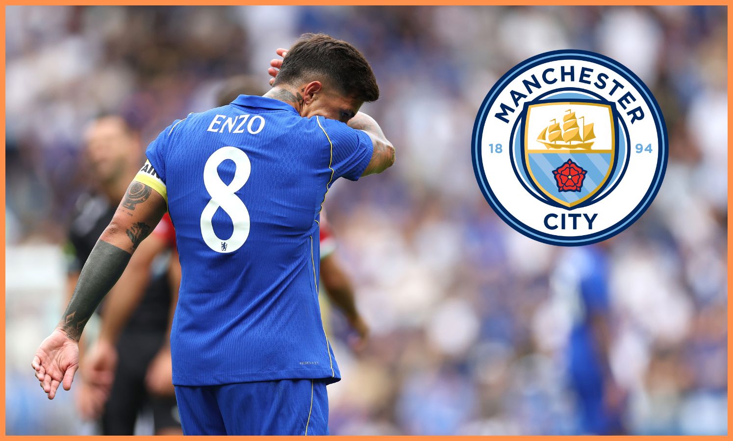 Enzo Fernandez remains a target for Manchester City