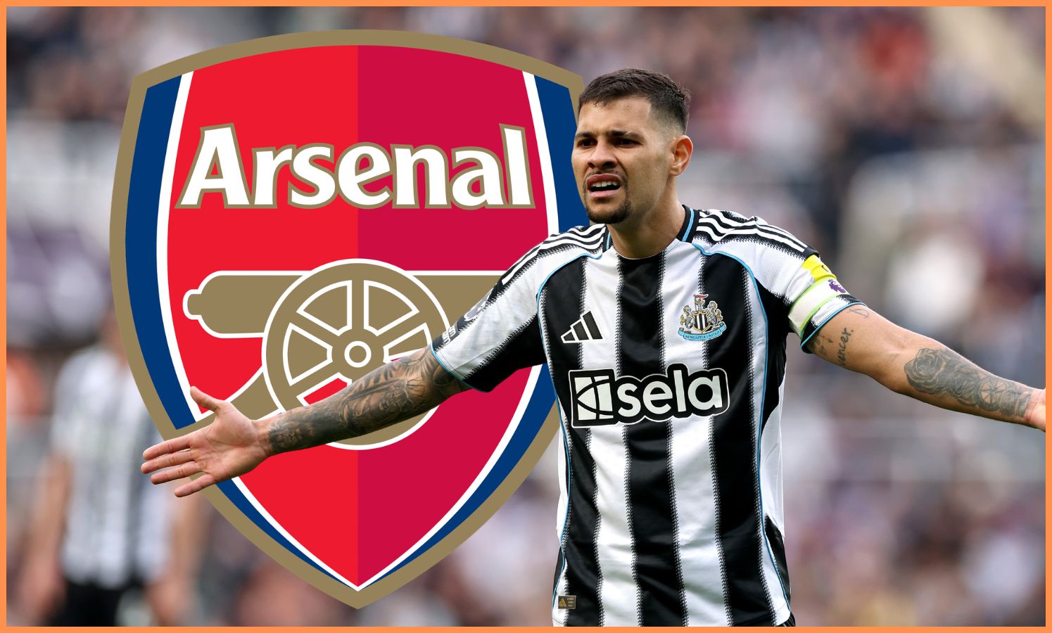 Bruno Guimaraes is set to join Arsenal