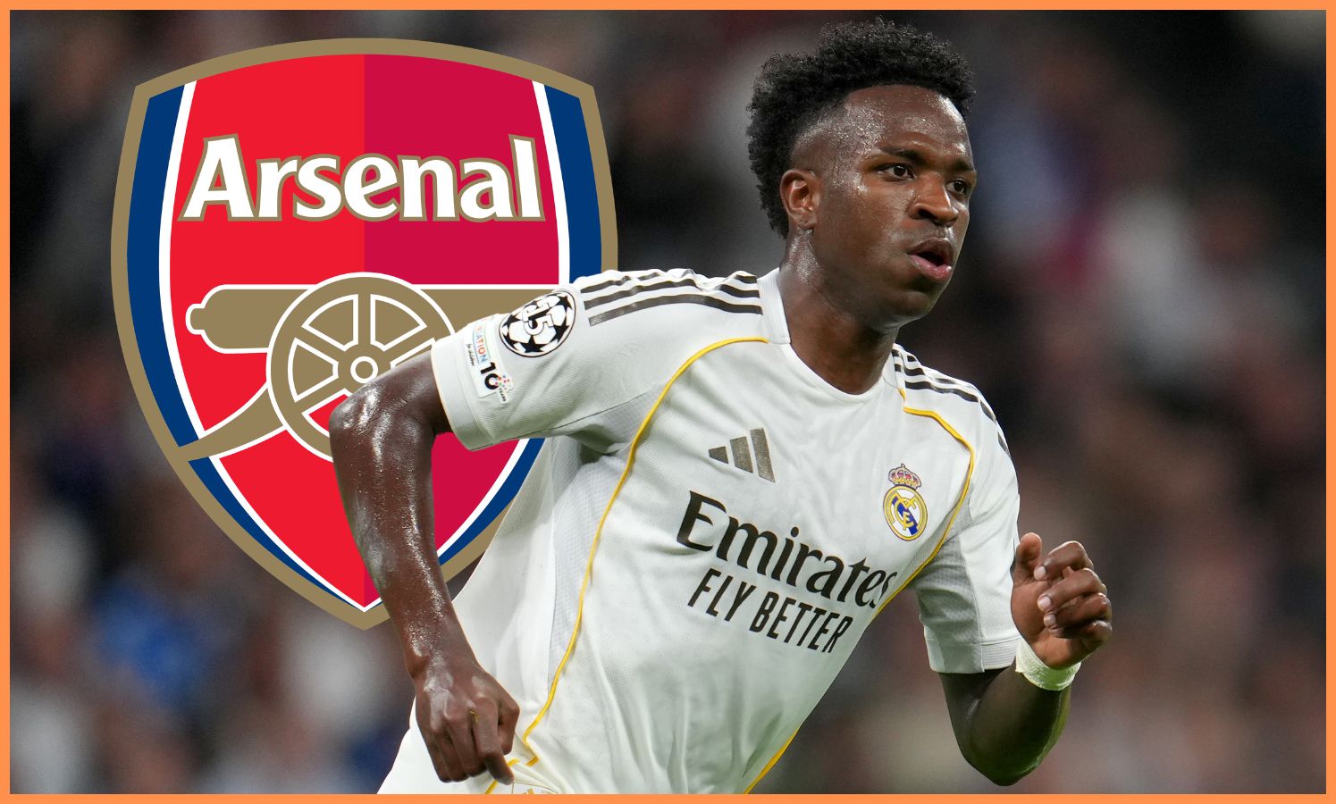 Vinicius Junior was a target for Arsenal