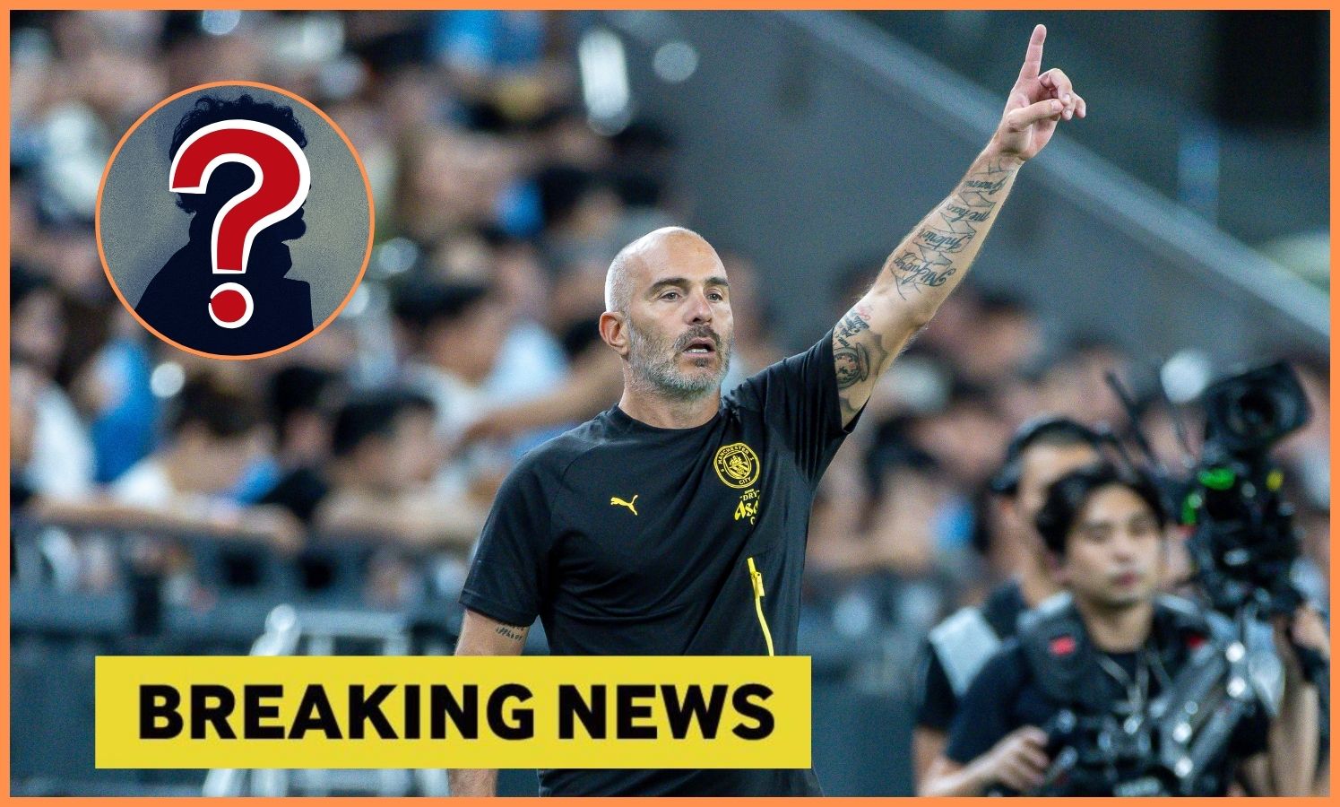 Manchester City manager Enzo Maresca