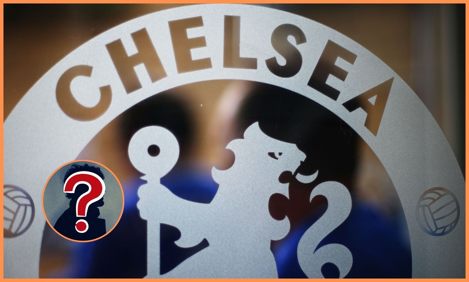 Chelsea FC logo close-up