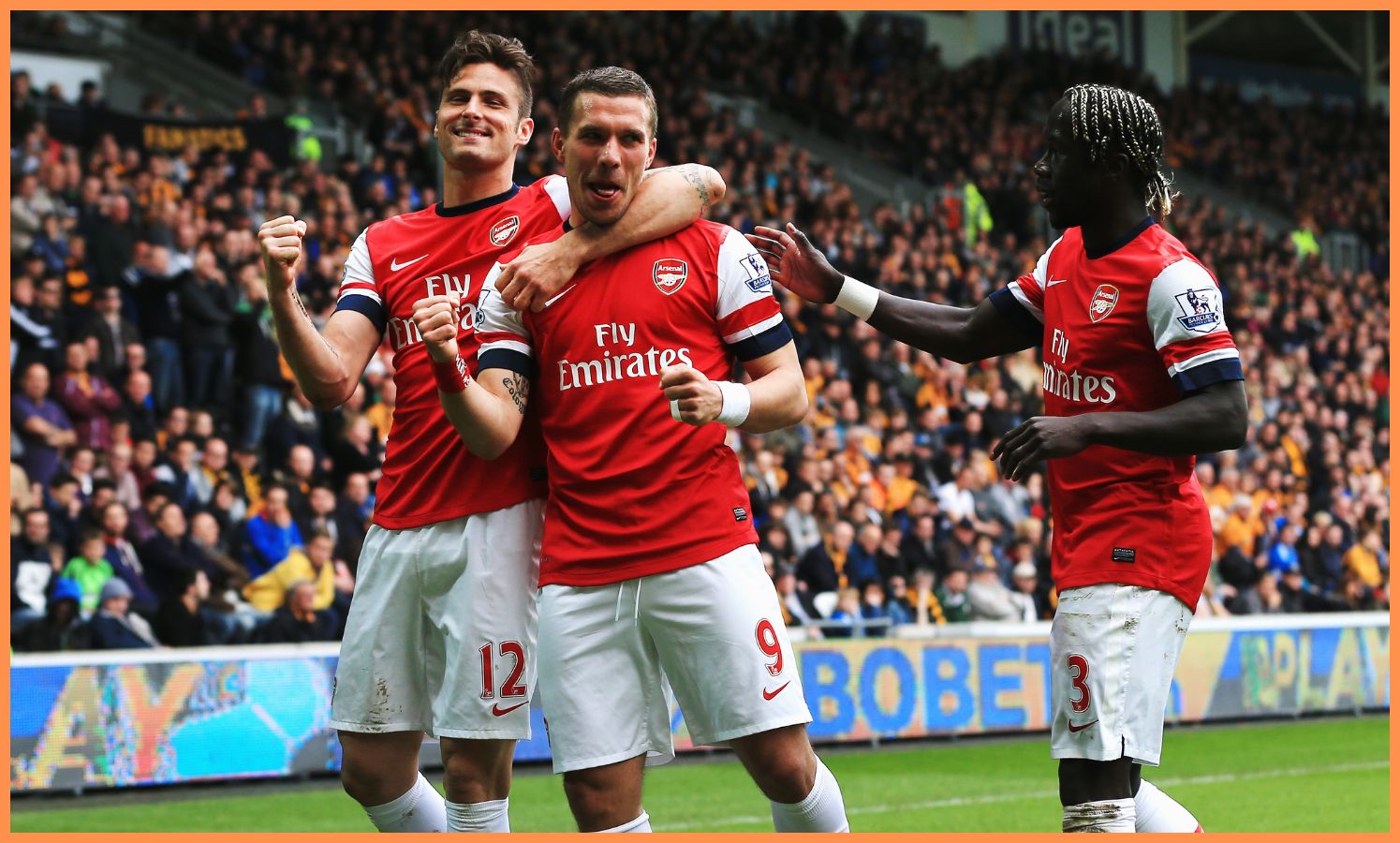 Bacary Sagna during his time at Arsenal
