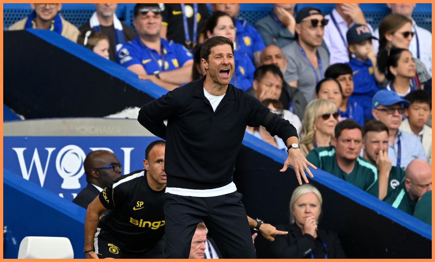 Xabi Alonso during Chelsea vs Brighton