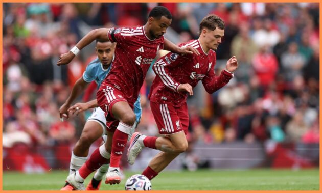 Florian Wirtz in action for Liverpool