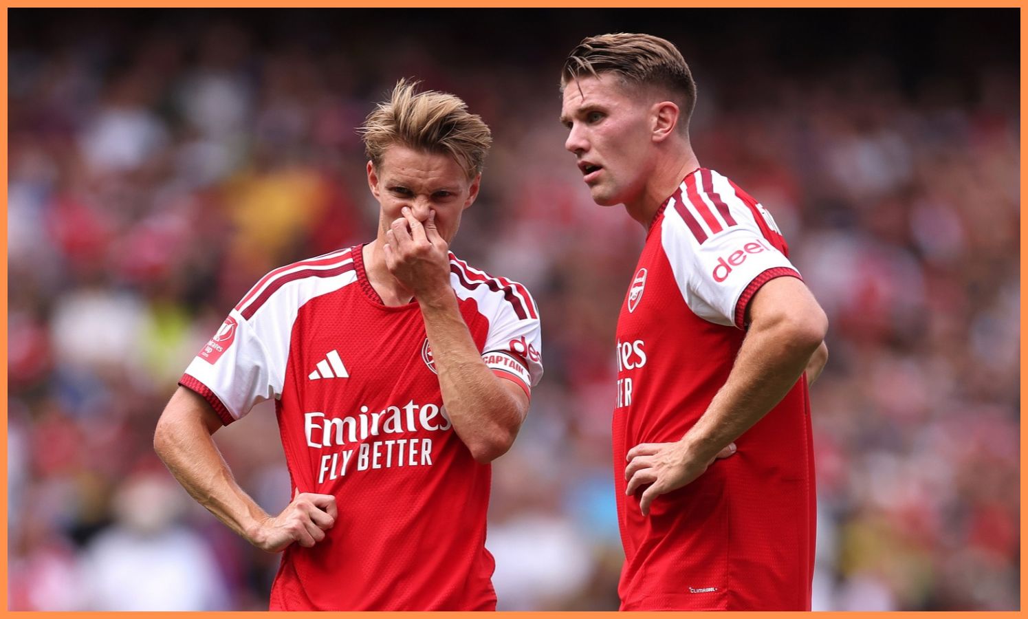 Martin Odegaard and Viktor Gyokeres