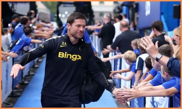 Chelsea manager Xabi Alonso