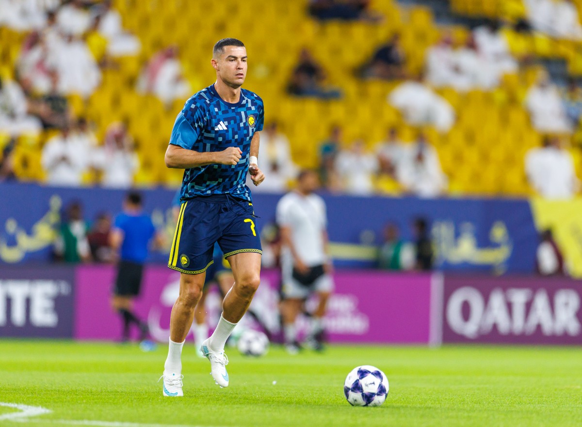 Cristiano Ronaldo, do Al Nasser, é lindo