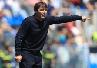 Antonio Conte during his time as Napoli manager