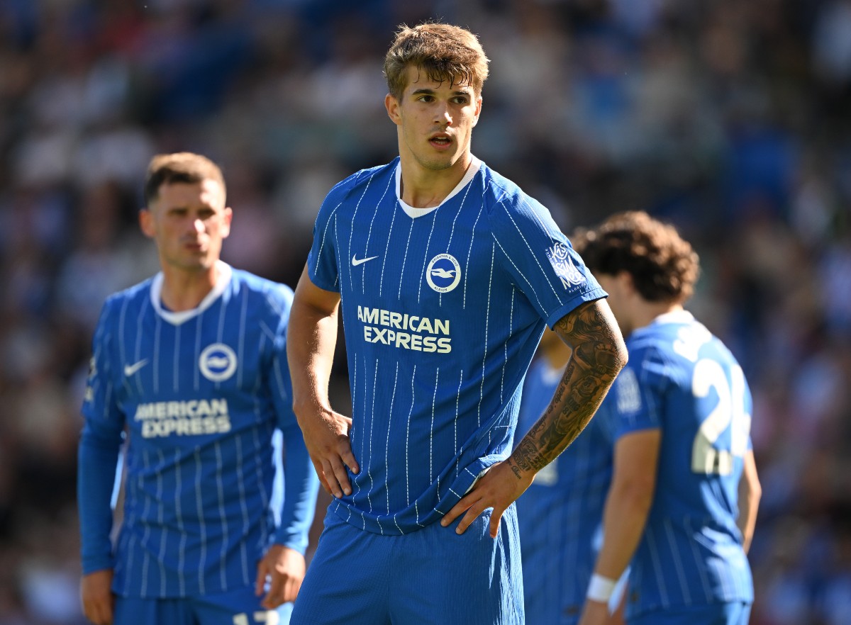 Brighton defender Luka Vuskovic