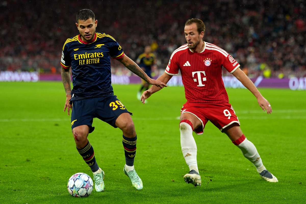 Bruno-Guimaraes-and-Harry-Kane Harry Kane did something “different” that “I’ve never seen” vs Arsenal, says Thierry Henry