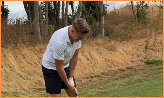 Viktor Gyokeres golf