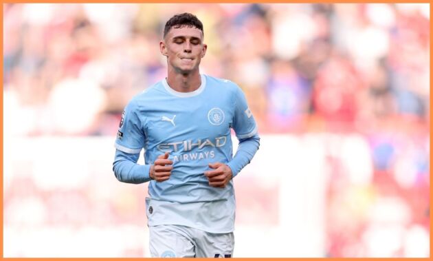Phil Foden of Man City