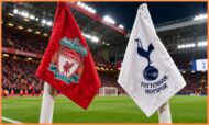 Liverpool Tottenham flag