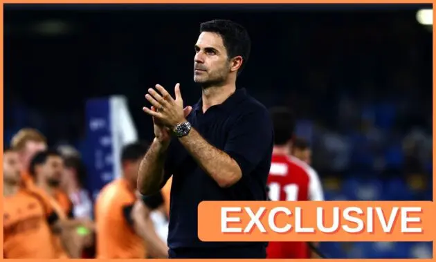 Mikel Arteta Arsenal exclusive