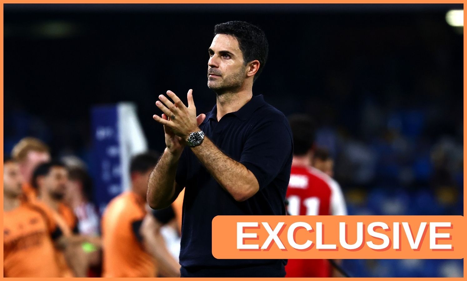 Mikel Arteta Arsenal exclusive