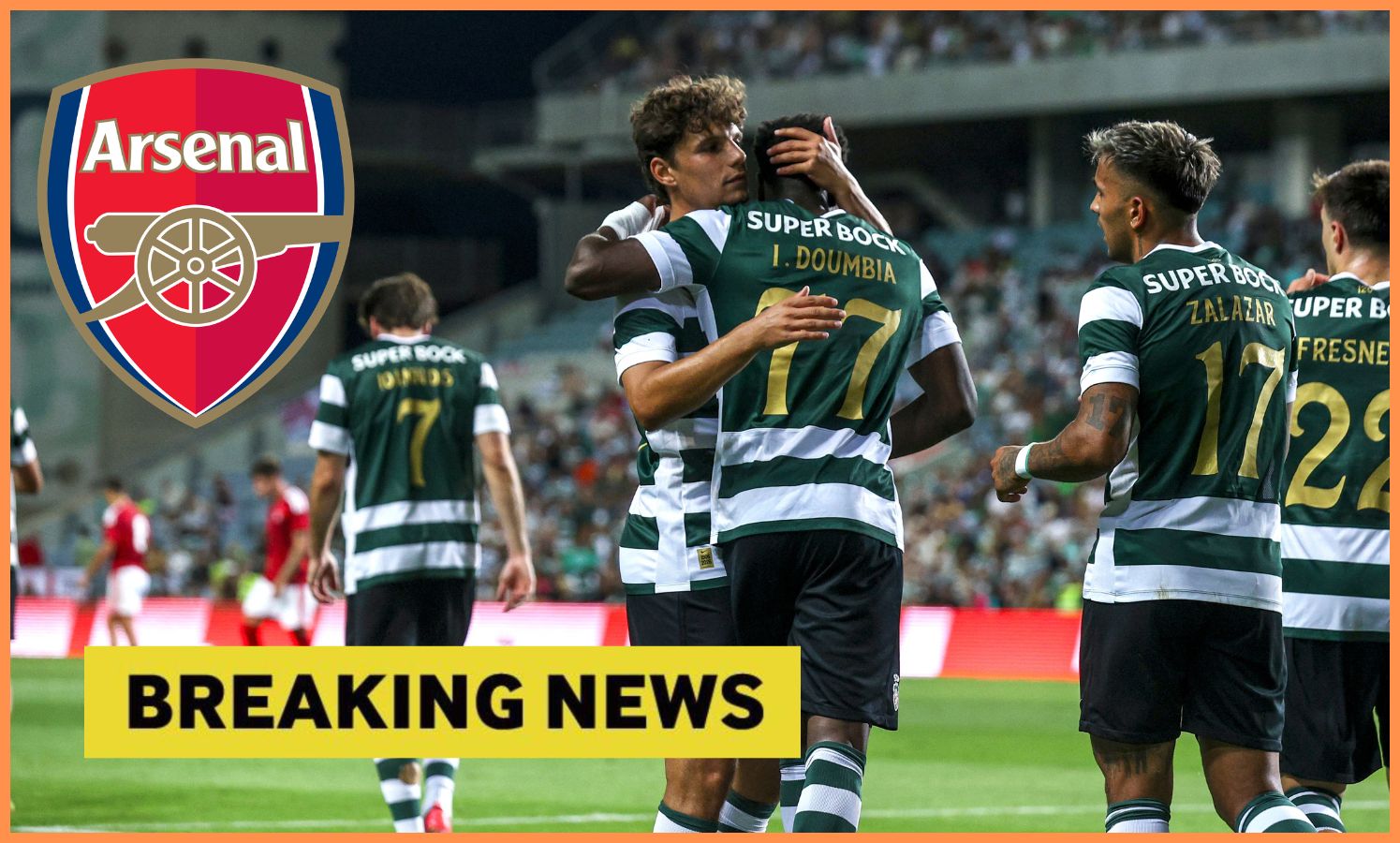 Ivan Fresneda has been linked with Arsenal